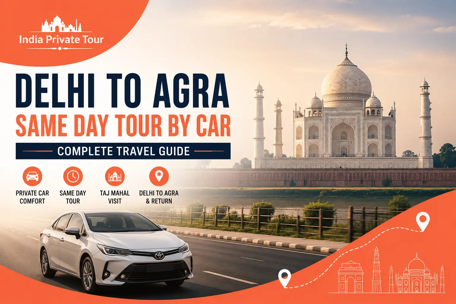 Delhi to Agra Same Day Tour by Car Complete Travel Guide