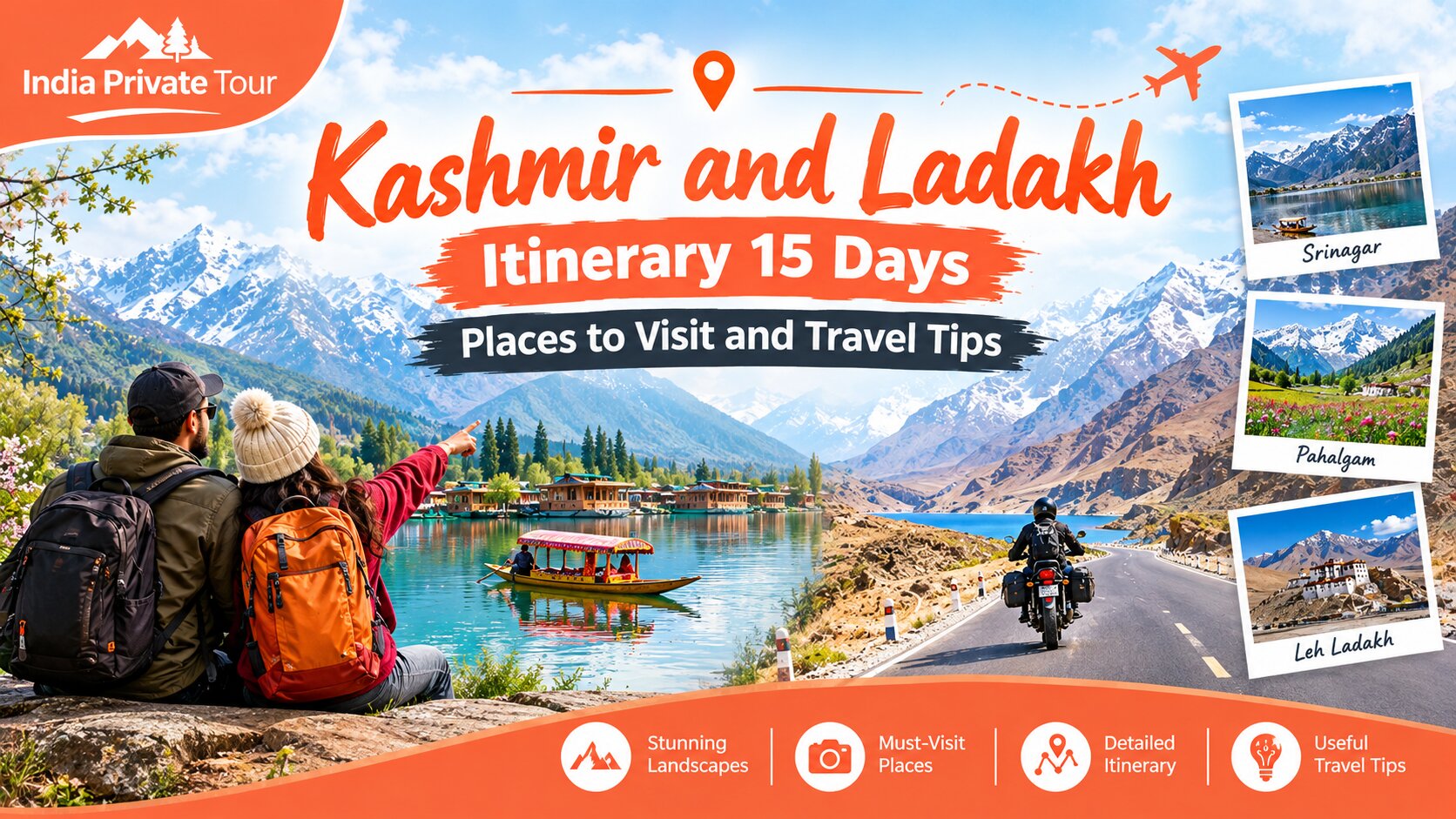 Kashmir and Ladakh Itinerary 15 Days